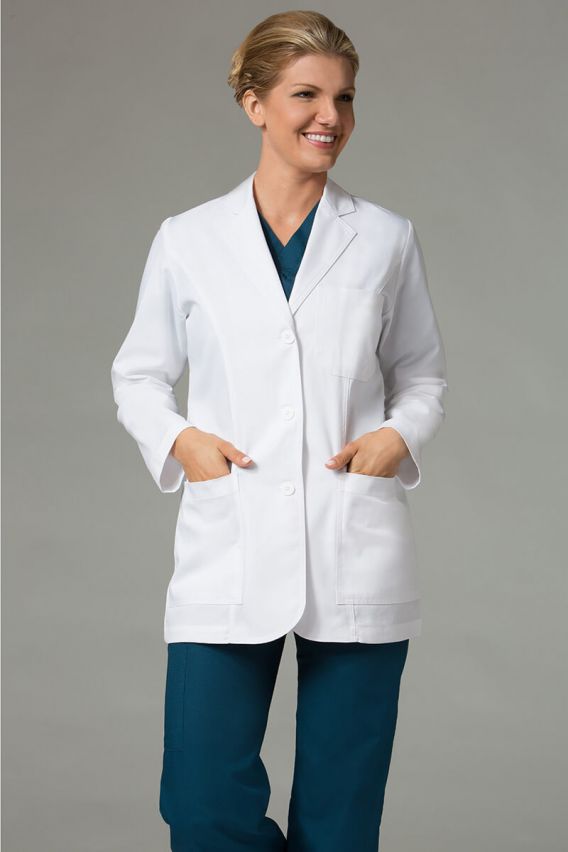 Dámský lékařský plášť Maevn Classic bílý-1