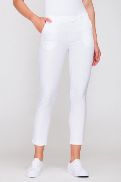 Dámské úplé zdravotnické kalhoty Vena bílé-1