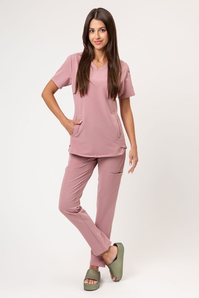 Dámská lékařská souprava Uniforms World 518GTK™ (halena Lucy, kalhoty Alivia) pastelově růžová-1