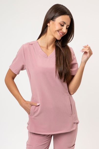 Dámská lékařská halena Uniforms World 518GTK™ Lucy pastelově růžová-1