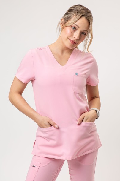 Dámská lékařská halena Uniforms World 518GTK™ Phillip růžová-1