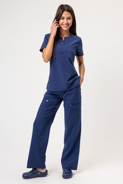 Dámská lékařská souprava Dickies EDS NXT (halena Round Neck, kalhoty Wide Leg) námořnická modř-1