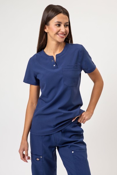 Dámská lékařská halena Dickies EDS NXT Round Neck námořnická modř-1