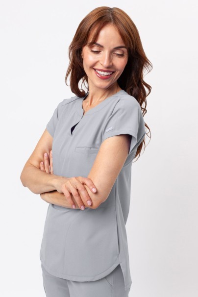 Dámská lékařská halena Maevn Momentum Dolman světle šedá