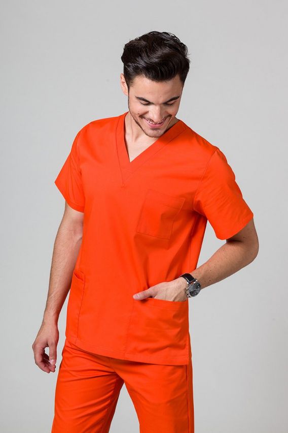 Univerzální lékařská halena Sunrise Uniforms oranžová-1