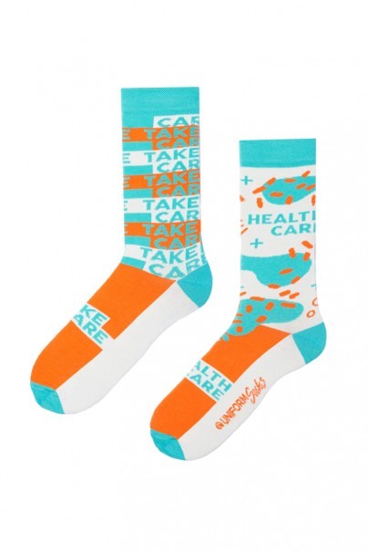 Barevné ponožky Take Care - UniformSocks