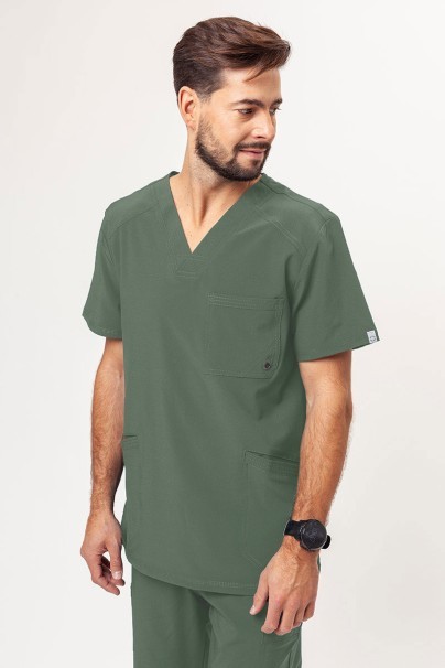 Pánská lékařská halena Cherokee Infinity V-neck Men olivková