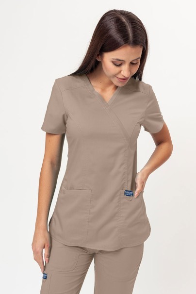 Dámská lékařská halena Cherokee Revolution Mock béžová-1