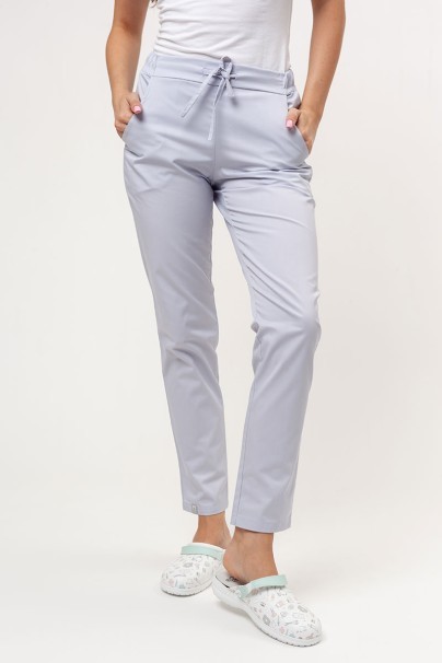Dámské lékařské kalhoty Sunrise Basic Regular FRESH světle šedé-1