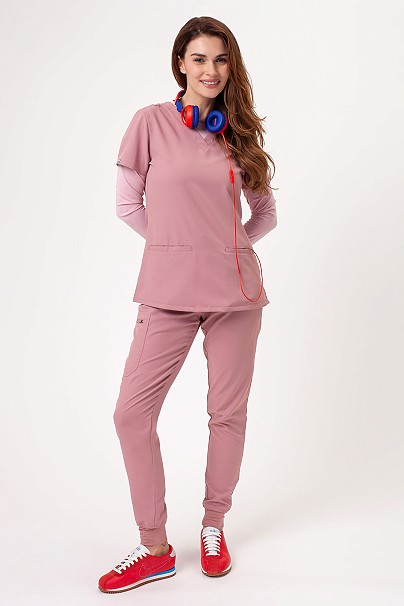 Dámská lékařská souprava Sunrise Lite Fit jogger pastelově růžová