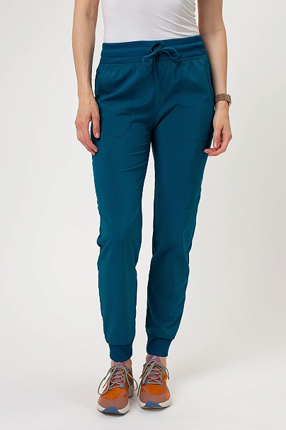 Dámské lékařské kalhoty Dickies EDS Essentials Mid Rise Jogger karaibsky modré