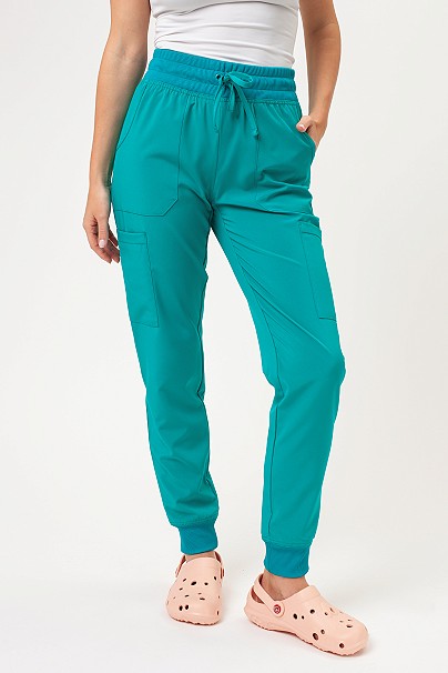 Dámské lékařské kalhoty Dickies EDS Essentials Mid Rise Jogger mořsky modré
