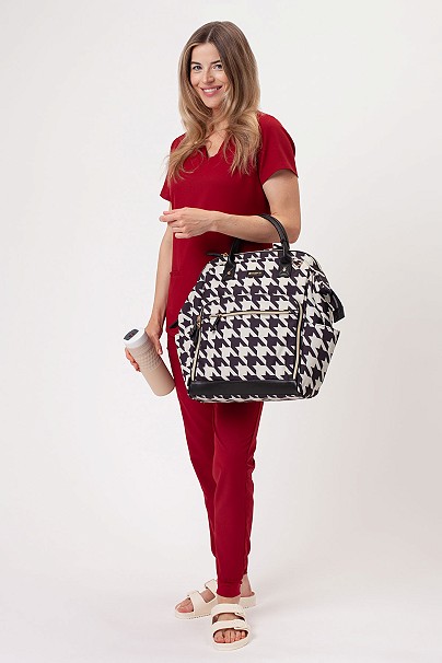 Dámská lékařská souprava Sunrise Lite Fit jogger burgundová
