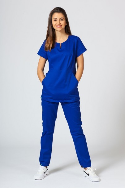 Lékařská souprava Sunrise Uniforms Active tmavě modrá (s halenou Kangaroo - elastic)-1