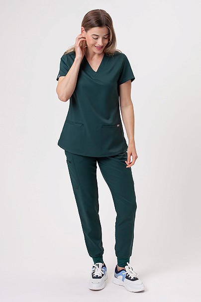 Dámská lékařská souprava Sunrise Lite Fit jogger tmavě zelená