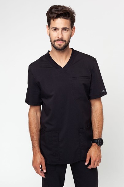 Pánská lékařská halena Dickies Balance Men V-neck černá-1