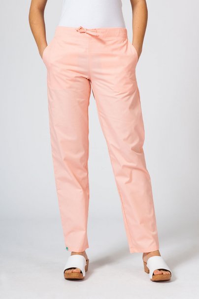 Univerzální lékařské kalhoty Sunrise Uniforms lososové-1
