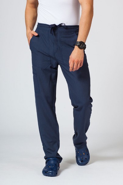 Pánské kalhoty Maevn Matrix Pro Men tmavě modrá denim-1