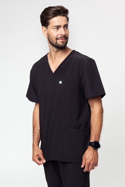 Pánská lékařská halena Uniforms World 309TS™ Louis černá-1