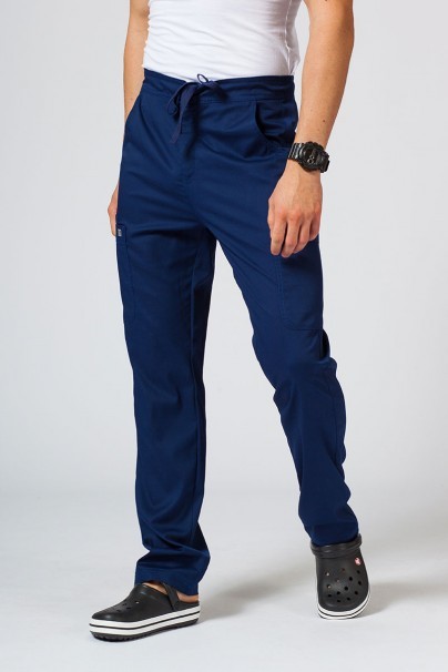 Lékařské kalhoty Maevn Matrix Men Classic námořnická modř-1