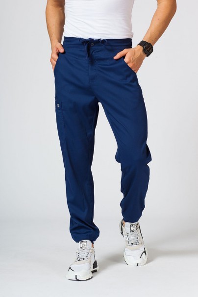 Lékařské kalhoty Maevn Matrix Men námořnická modř-1