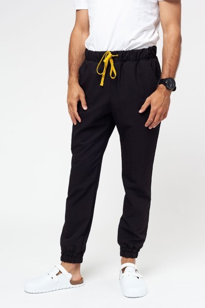 Pánské kalhoty Sunrise Uniforms Premium Select černé-1