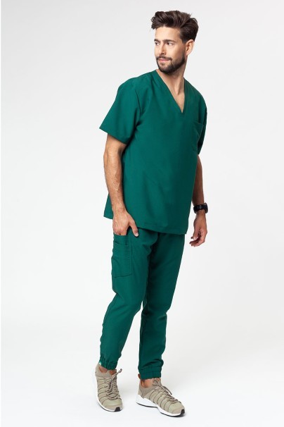 Lékařská souprava Sunrise Uniforms Premium Men (halena Dose, kalhoty Select) tmavě zelená-1