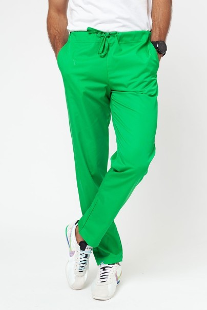 Pánské lékařské kalhoty Sunrise Uniforms Basic Regular zelené jablko-1