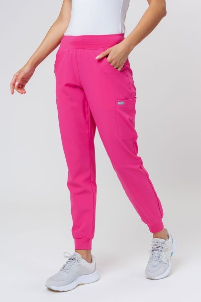 Lékařské dámské kalhoty Maevn Momentum jogger růžové-1