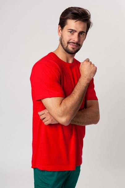 Pánské tričko Malfini Resist (teplota praní 60°-95°) červené-1