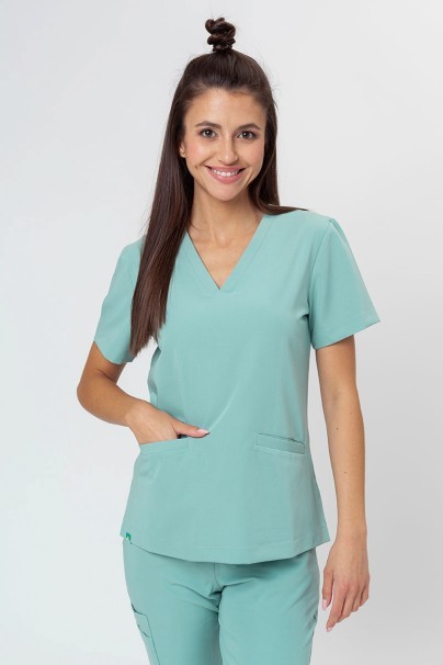 Lékařská halena Sunrise Uniforms Premium Joy aqua-1