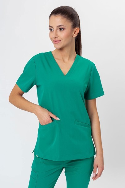 Lékařská halena Sunrise Uniforms Premium Joy zelená-1