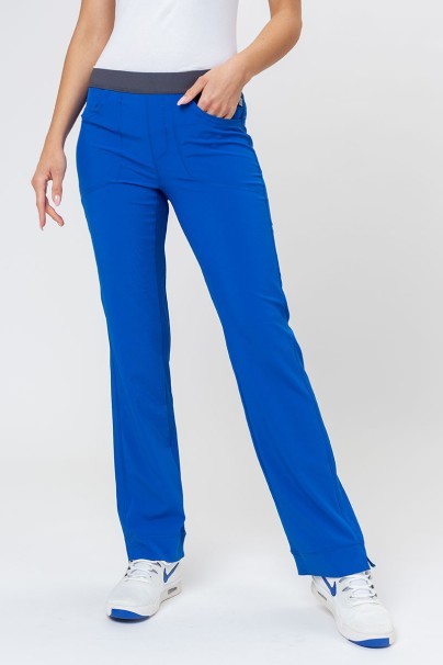 Dámské lékařské kalhoty Cherokee Infinity Slim Pull-on královsky modré-1