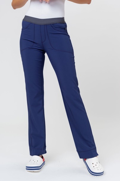 Dámské lékařské kalhoty Cherokee Infinity Slim Pull-on námořnická modř-1