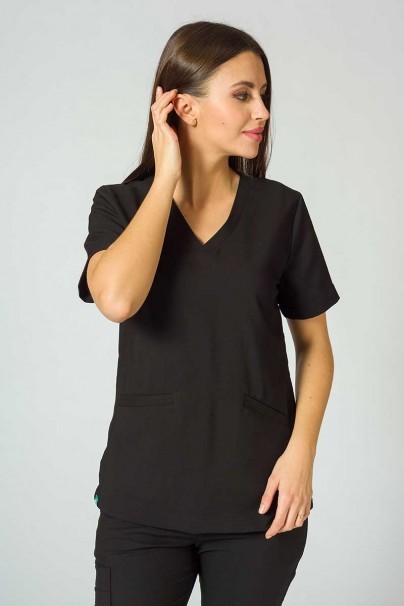 Lékařská halena Sunrise Uniforms Premium Joy černá-1