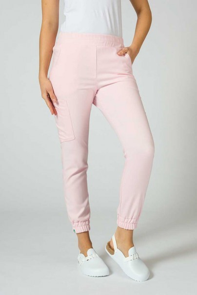 Dámské kalhoty Sunrise Uniforms Premium Chill jogger pastelově růžové-1