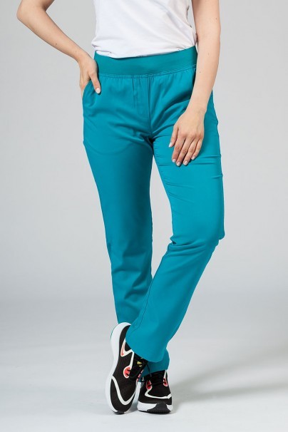 Dámské kalhoty Adar Uniforms Leg Yoga mořsky modré-1