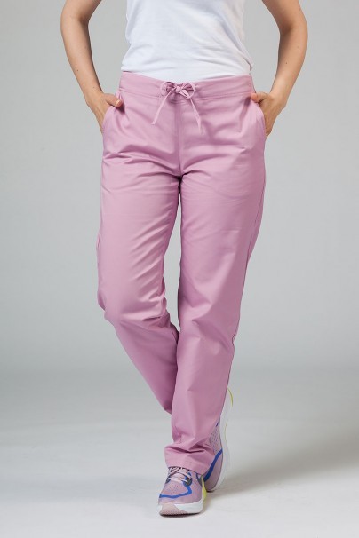 Univerzální lékařské kalhoty Sunrise Uniforms Basic Regular liliové-1