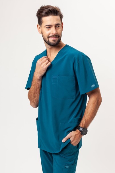 Pánská lékařská halena Dickies EDS Essentials V-neck Men karaibsky modrá-1