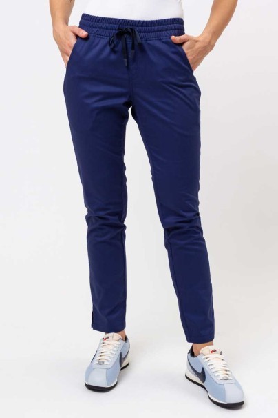 Dámské lékařské kalhoty Uniforms World Zora námořnická modř-1