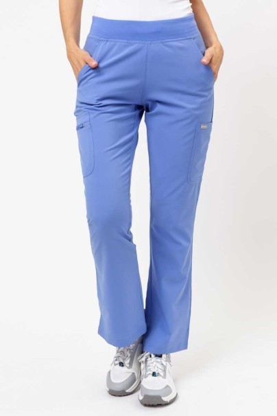 Dámské lékařské kalhoty Maevn Momentum Flare klasicky modrá-1