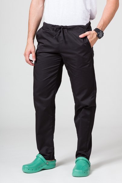 Univerzální lékařské kalhoty Sunrise Uniforms černé-1