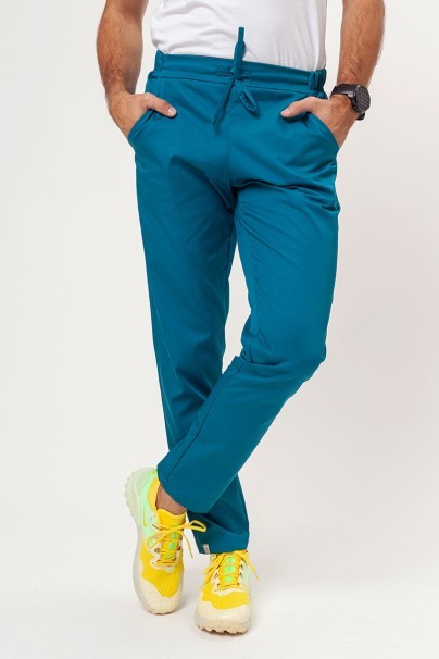 Pánské lékařské kalhoty Sunrise Basic Regular FRESH karaibsky modré-1