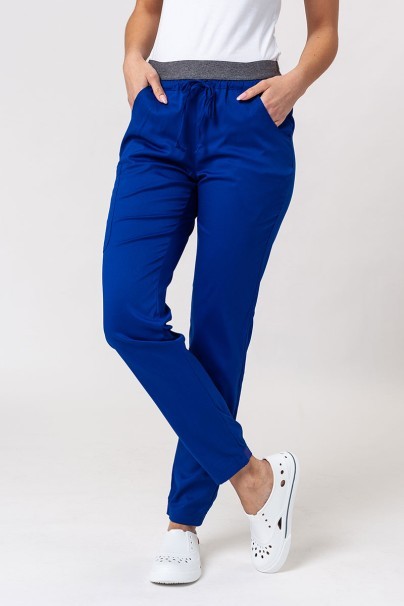 Dámské lékařské kalhoty Maevn Matrix Contrast semi-jogger tmavě modré-1