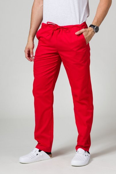 Univerzální lékařské kalhoty Sunrise Uniforms červené-1