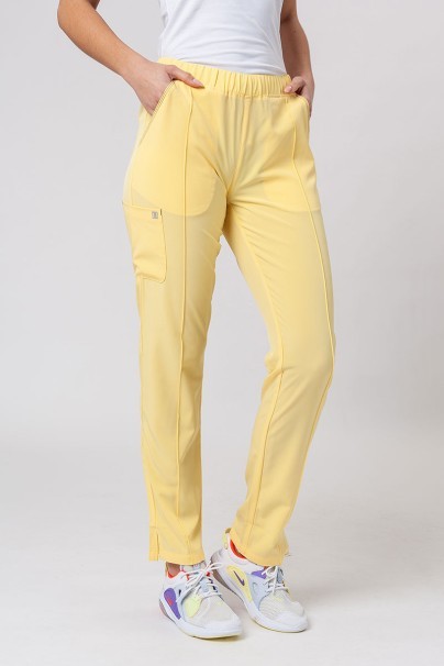 Dámské kalhoty Maevn Matrix Impulse Stylish žluté-1