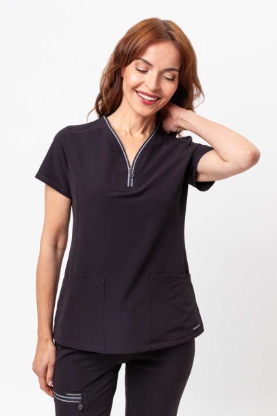 Dámská lékařská halena Healing Hands Sonia černá-1