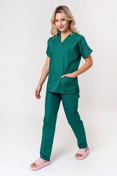 Lékařská dámská souprava Cherokee Originals (halena s výstřihem do V, kalhoty N.Rise) zelená-1