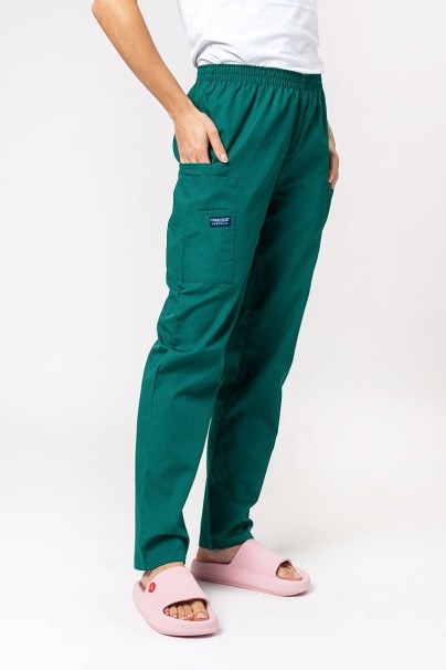 Dámské lékařské kalhoty Cherokee Originals Natural Rise zelené-1