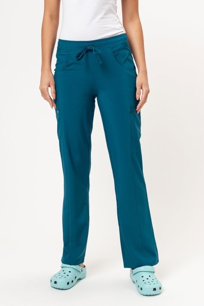Dámské lékařské kalhoty Dickies EDS Essential Mid Rise karaibsky modré-1